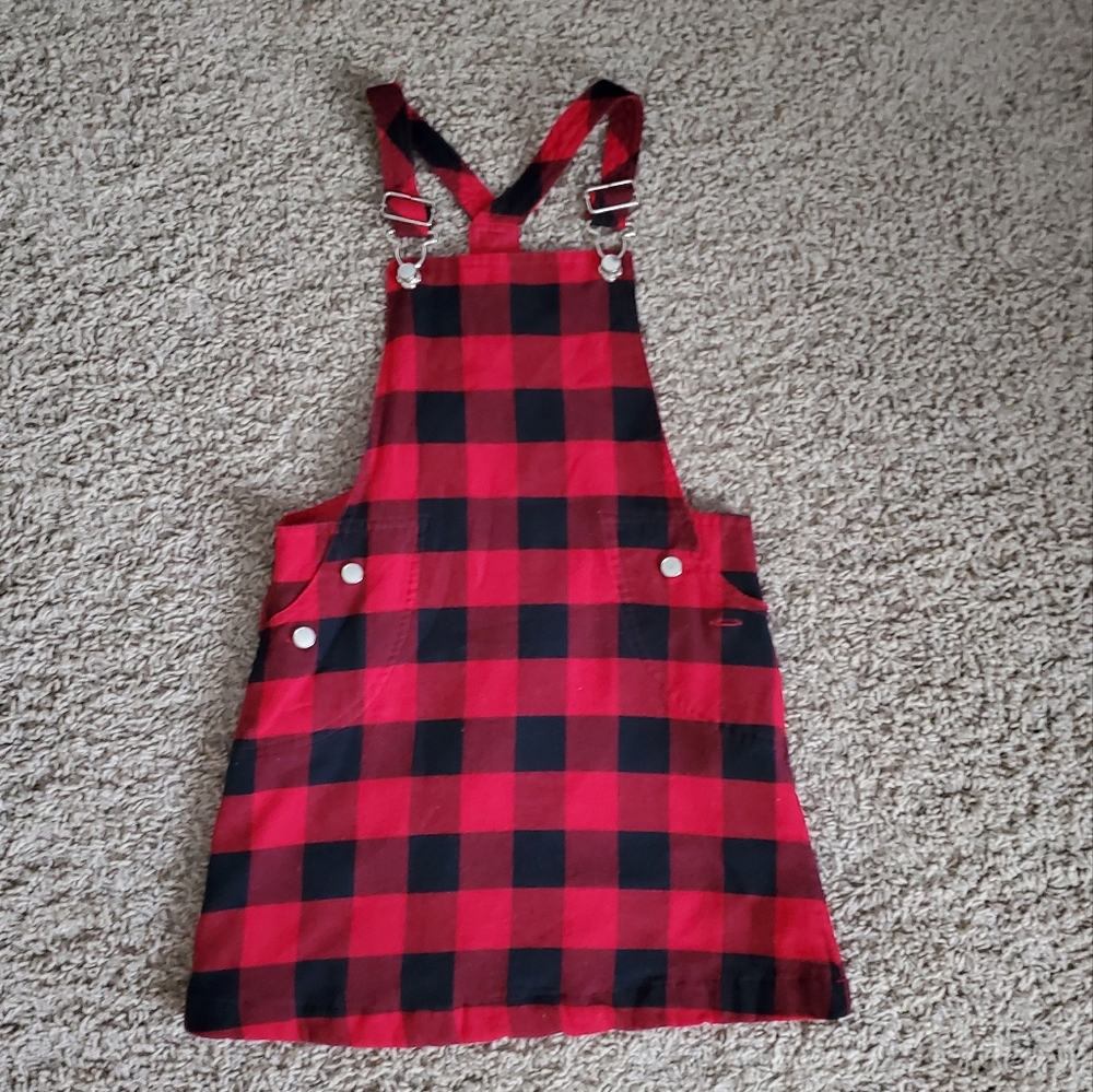 Overall romper dress